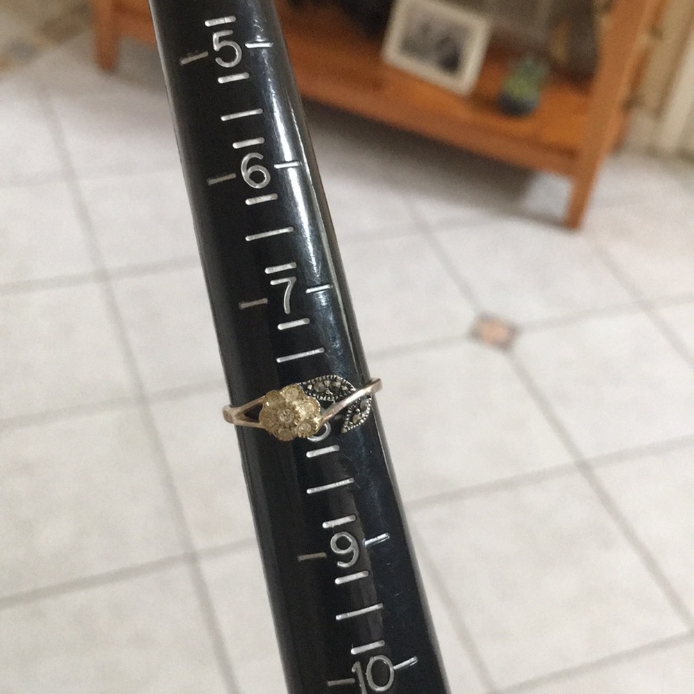 925 Flower Ring - image 6